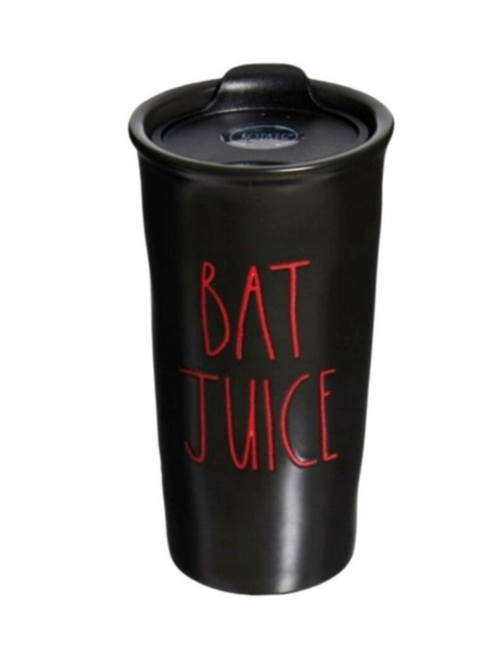 NEW Rae Dunn Bat Juice NEW Travel 12 Oz Mug New In Box